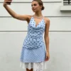 Women's Dots Printed Mini Dress